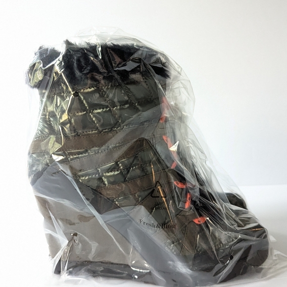 **NEW IN BOX** JESSICA SIMPSON BRIXEL Camo Green Platform Winter Boots - Picture 6 of 9